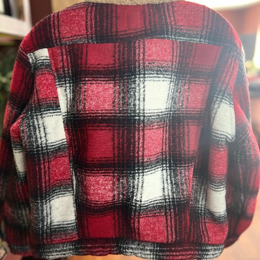 plaid coat - Picture 5 of 5